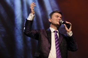 Michael English - International Entertainer of the Year at the South of Ireland Country Music Awards at the INEC KIllarney