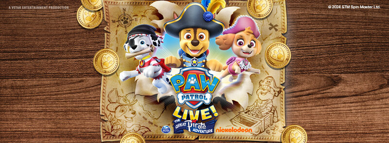 PAW Patrol Live! “The Great Pirate Adventure”